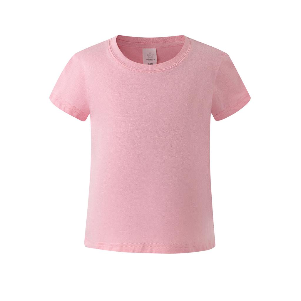 Cotton Children's T-shirt Short Sleeved Summer Short Sleeved Cute and Comfortable