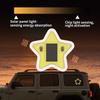 Plastic Solar LED Light Solar Powered Decorative Window Light New RGB Car Light  Vehicle Window