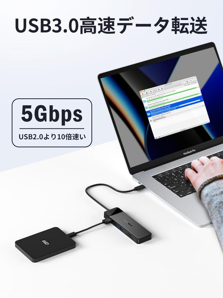 Док-станция USB C HDMI 2 Dual HDMI 3 Расширение экрана Док-станция Type C 4K USB C Hub HDMI Triple Display PD100W Быстрый кард-ридер Совместимость с MacBook