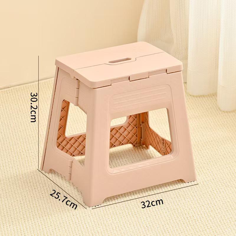 Регулируемый телескопический складной портативный пластиковый табурет для путешествий на открытом воздухе, рыбалки и домашнего использования