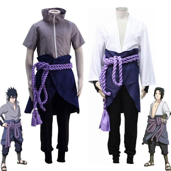 Anime Uchiha Sasuke Cosplay Costume Uniform Halloween Carnival Party Costumes