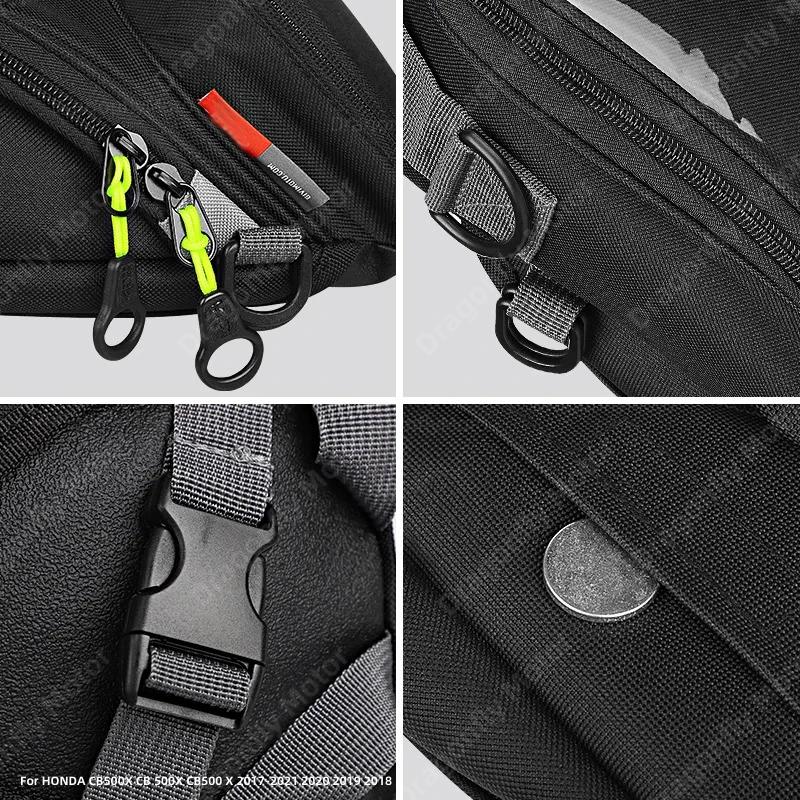 Мотоциклетная сумка на бак для мобильного телефона и навигации для HONDA CB500X CB 500X CB500 X 2017-2025 2020 2019 2018 Пакет для масляного бачка