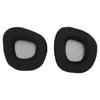 2pcs Replacement Ear Pads Noise Isolation Protein Leather Breathable Mesh Ear Cushions for Corsair