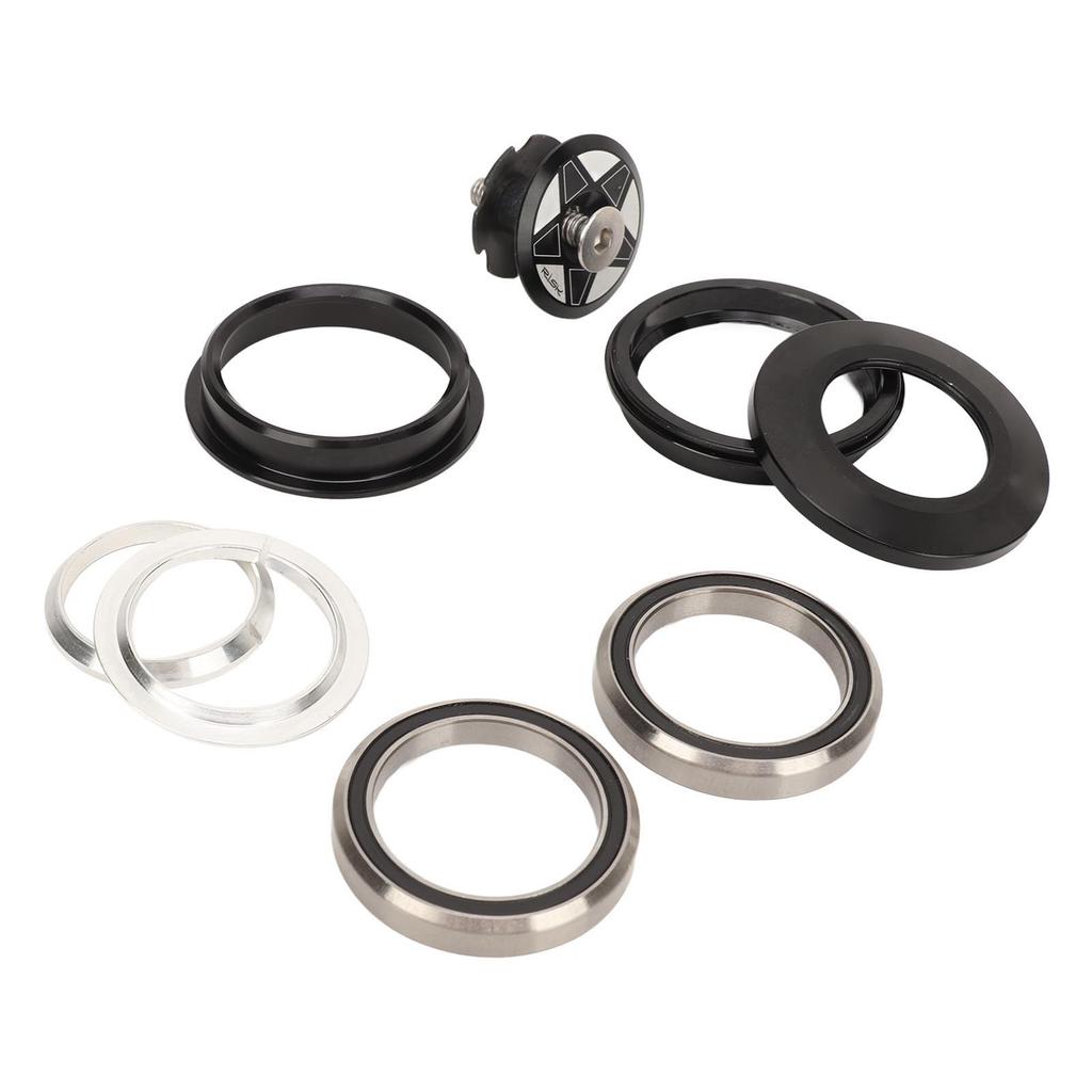 Bike Headset 44mm Aluminium Alloy Sealing Double Bearing Straight Steerer Front Fork Recessed Bike