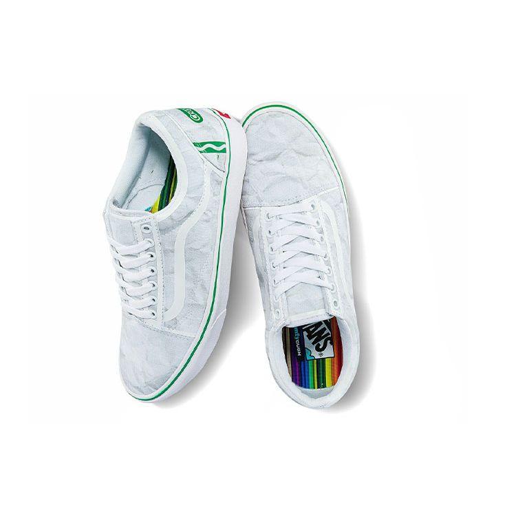 Crayola X Vans ComfyCush Old Skool DIY Unisex Sneakers White VN0A5DYCB1S