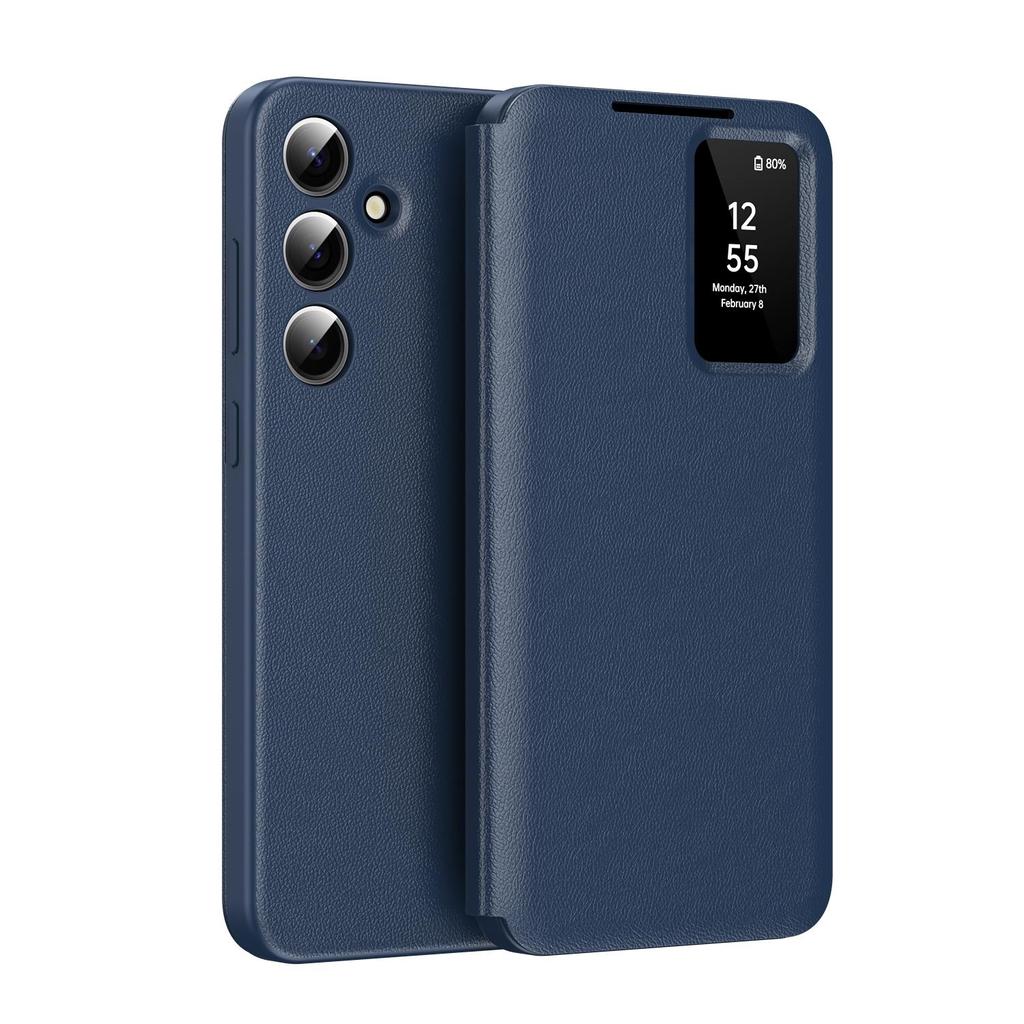 Умный чехол-книжка S View для Samsung GALAXY S24 Ultra с кошельком