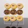 Cleaner Products 9 Pillars Acrylic Donut Holder Stand Display Rack Wedding Birthday Party Decor