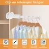 3 шт. дорожные вешалки для одежды, выдвижная сушилка для одежды, портативная установка без сверления, вешалка для стирки для путешествий и дома