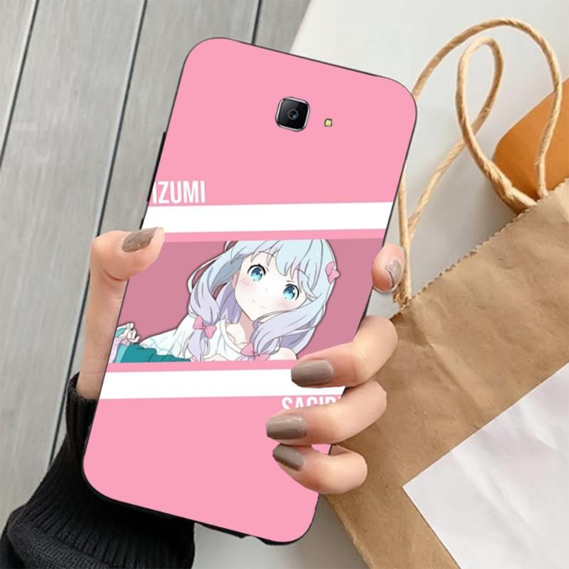 Eromanga Sensei Манга Аниме Чехол для телефона для Samsung Note 9 10 20 Plus Pro Ultra J6 J5 J7 J8 Мягкий черный чехол для телефона