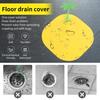 Силиконовая сливная крышка для пола, антиблокировочная, защита от насекомых, устойчивая к запаху, сетчатый фильтр для раковины, легко чистящаяся, складная пробка для раковины для ванной комнаты