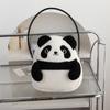 Soft Plush Rabbit Handbag Panda Student Schoolbag Storage Pouch Panda Shoulder Bag  Travel/Outdoor