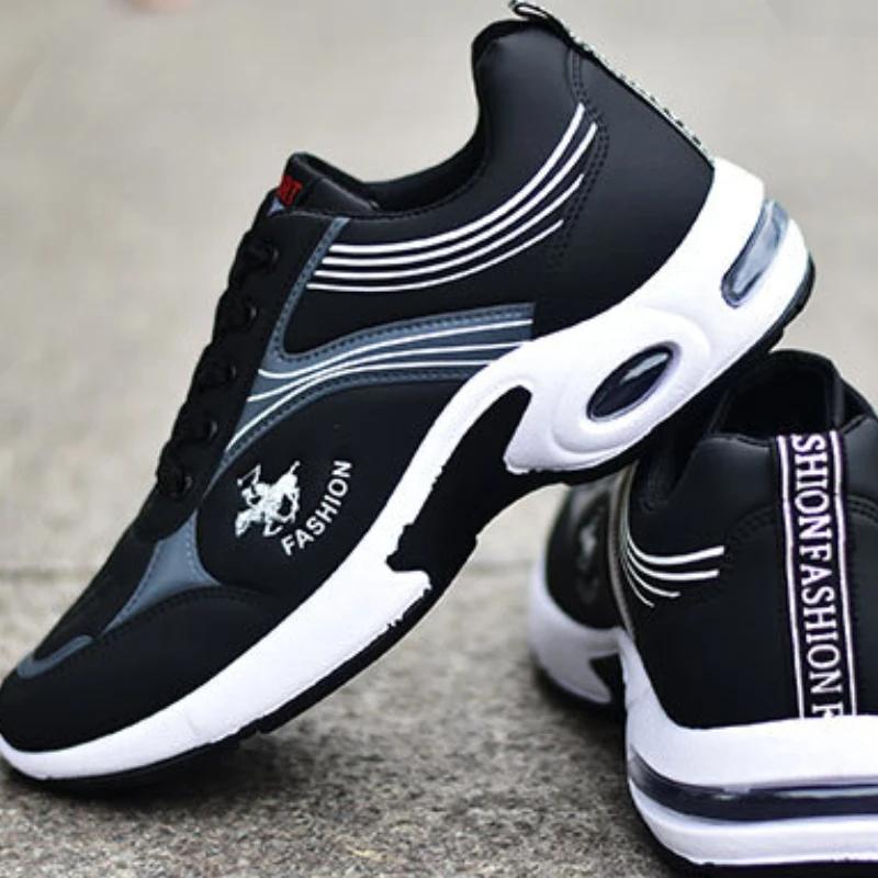 Брендовые мужские кроссовки на воздушной подушке для бега для мужчин, модная удобная повседневная обувь, нескользящая мужская спортивная обувь Tenis Hombres