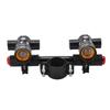 Electric Scooter Child Handrail Handlebar with Front Lamp Dual Headlights for Ninebot ES