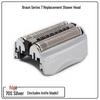 Compatible Replacement Head and Foil for Braun Series 7 Shaver: Models 790CC, 760, 740S, 7865, 720, 70S, 70B