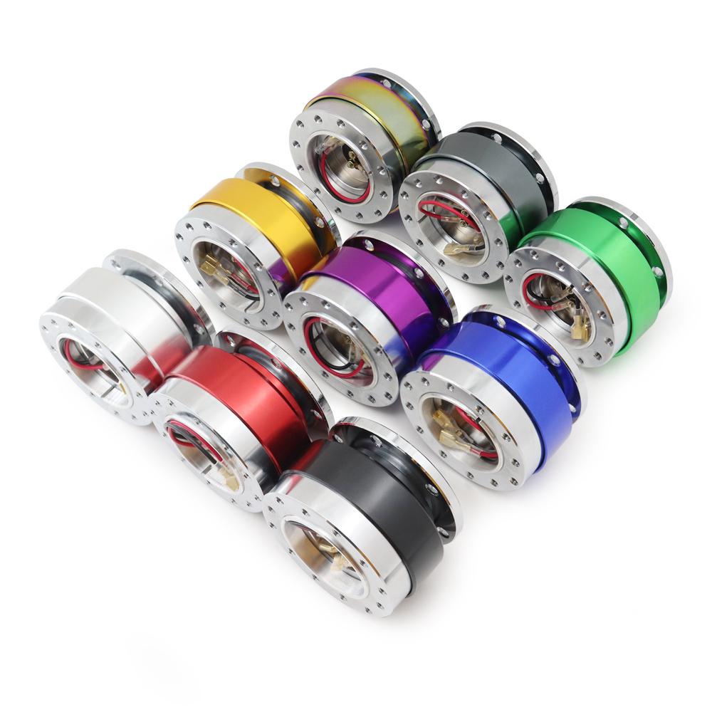 Universal Steering Wheel Snap Off Quick Release Hub Adapter Boss kit Car Accessories