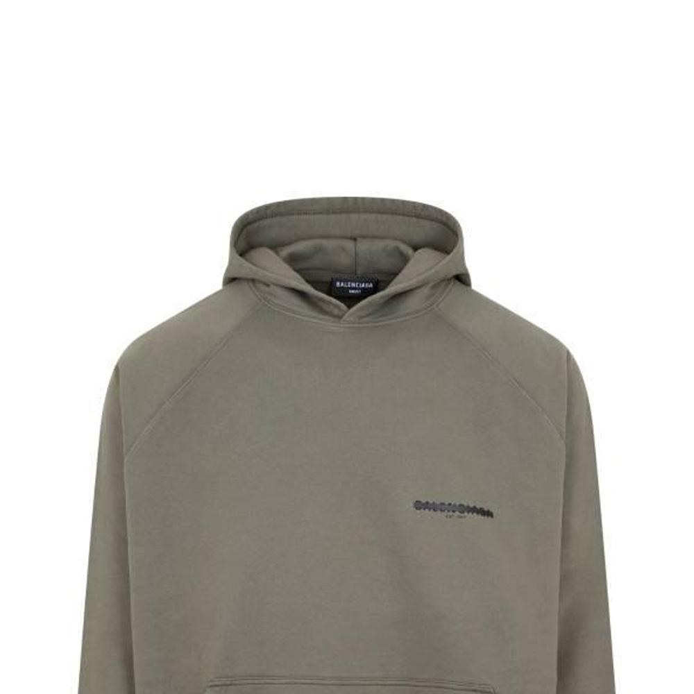 Balenciaga Strike 1917 Oversized Hoodie 'Khaki' Men's 697879TMVH22930
