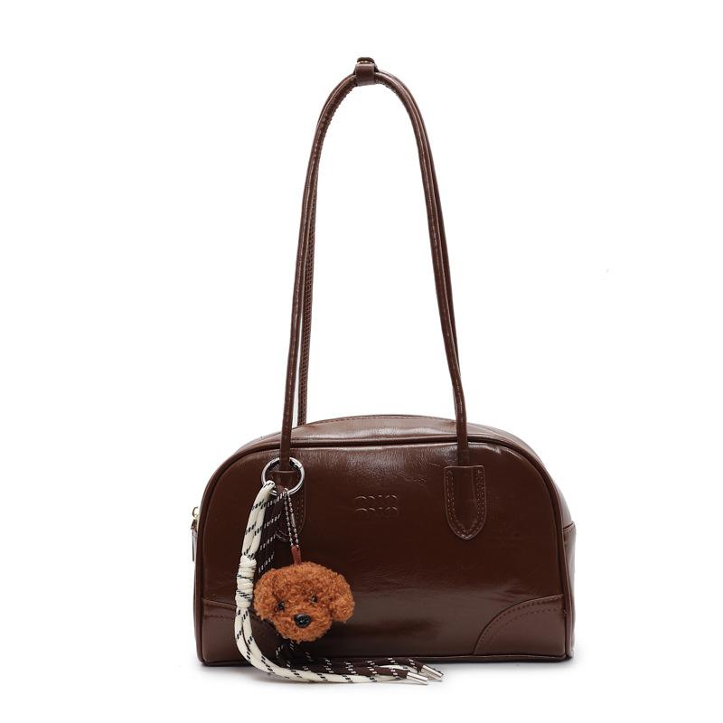 Сумка в стиле ретро. Сумка для боулинга, носимая вручную. Универсальная сумка через плечо.