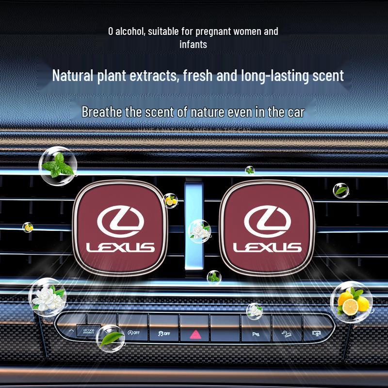 Ароматизатор-дезодоратор для вентиляционной решетки, совместимый с Lexus ES200/300, RX450, UX, LX600, NX