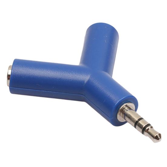 3,5 мм Наушники Наушники Штекер на 2 Аудио Разветвитель Гнездо Y-образный Стерео Адаптер