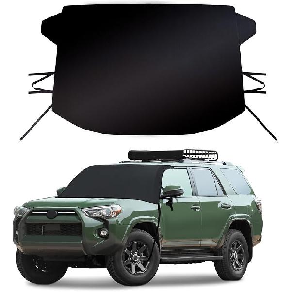 Windshield Cover For Ice And Snow For Ford 2015-2024 2025 2026 F150 250/ F350 F450 Super Crew Cab, XL XLT Limited Raptor Windshield Frost Cover For