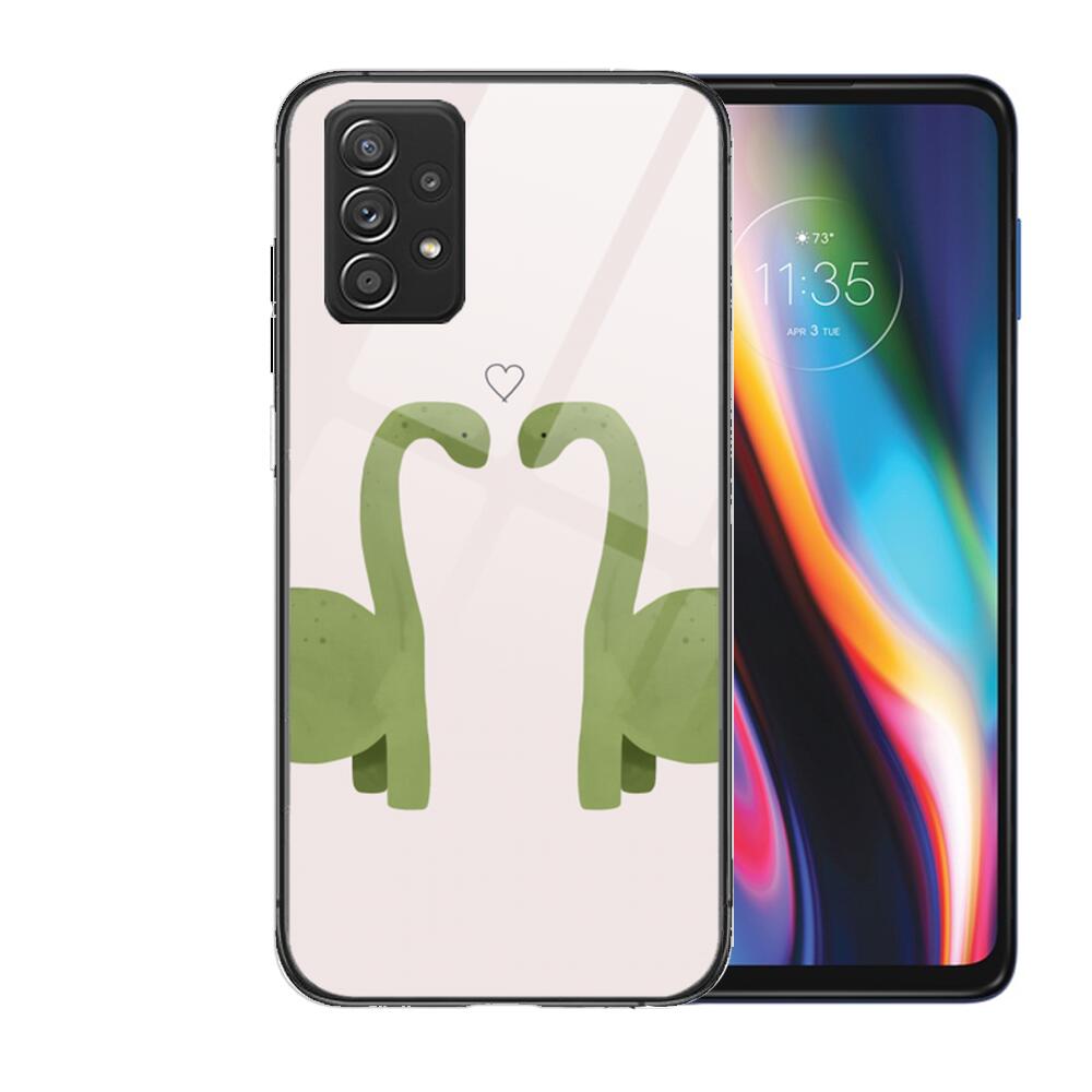 Чехол из закаленного стекла с сердечком для телефона Samsung Galaxy A51 A71 A60 A70S A70 A80 A21S A41 A20E A50 A30S 5g A32 A40S A20S plus
