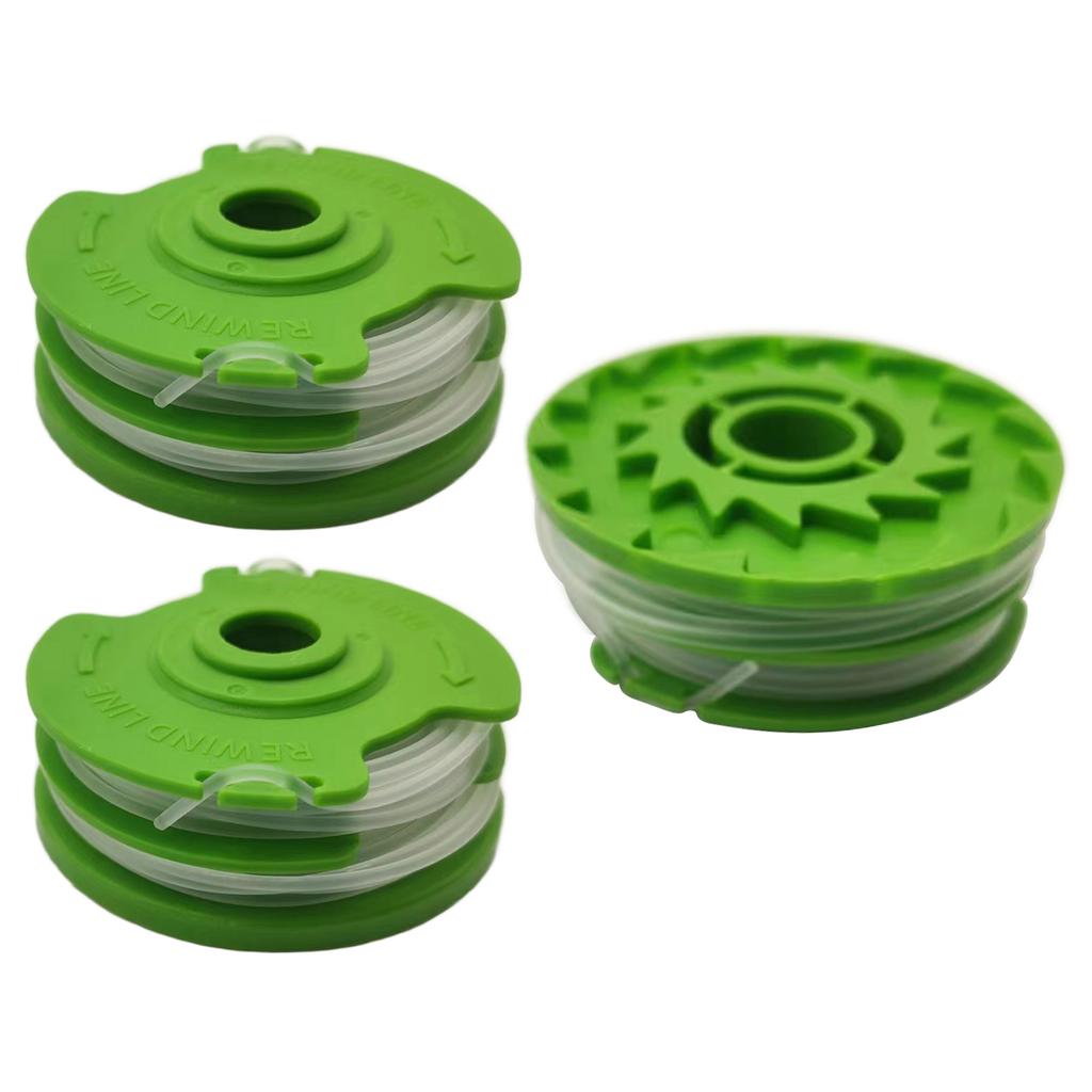 RS90111 3Pcs Replacement Spool for Earthwise ST00011/ST00013/ST00015/ST00113/ST00115 Mower Accessory
