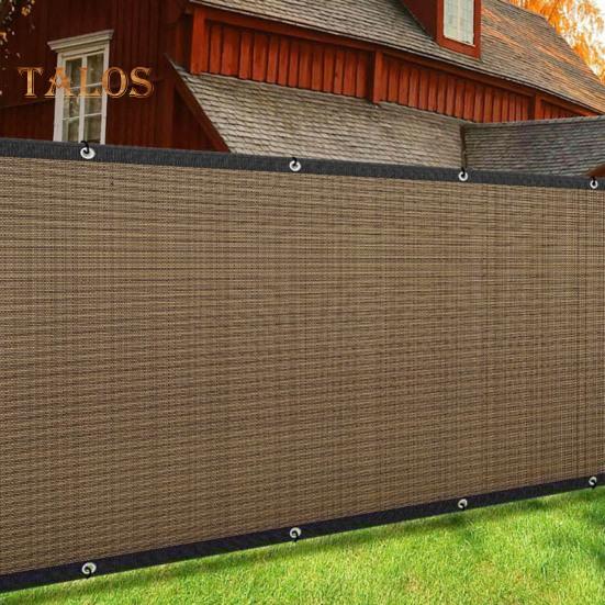 1/2x5M Balcony Privacy Screen Fence Cover UV Protection Weather-Resistant Apartments Railing Screen Heavy Duty Wind Block Sun Shade Net
