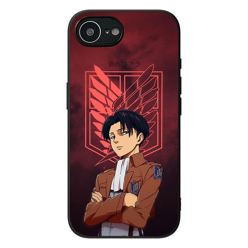 Чехол для телефона Levi Eren Jaeger Атака титанов для Motorola Moto G86 G14 G35 G34 G45 G55 G67 G75 G85 G24 G15 G54 G57 Power Cover