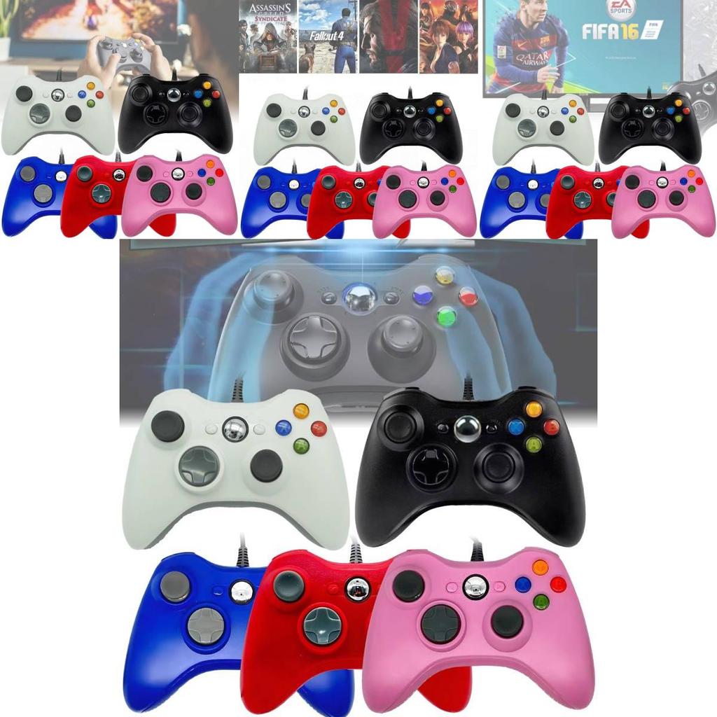 Фабричная оптовая продажа контроллера Xbox360 для ПК, ТВ-приставки, геймпада с функцией вибрации для Steam и Android TV