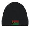 Bonnet Drapeau Vanuatu En Noir