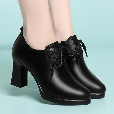 Нескользящая рабочая обувь для женщин, плоский круглый носок, длительное стояние без усталости, мягкая подошва, рабочая профессиональная обувь для женщин