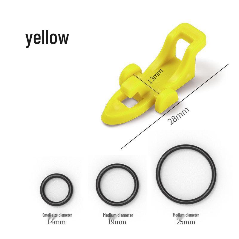 Подвеска для крючков приманки Ike Blade: Тройной крючок для хранения и фиксации рыболовных снастей.