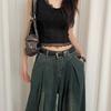 Korean Version Of The Retro Simple Belt Ladies Niche Design With Red Belt With Skirt Jeans Belt