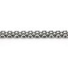 Lloyd Italian Silver 3-Link Men'S Antique Chain Bracelet Llbs24403S