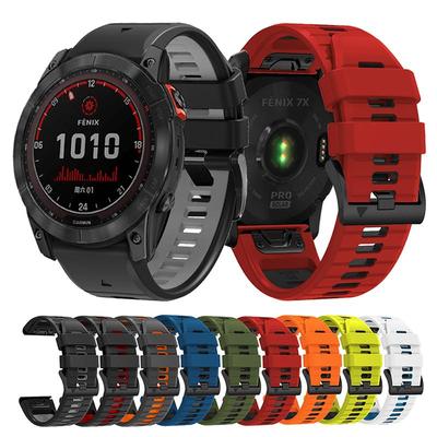 Быстросъемный силиконовый ремешок для Garmin Fenix 7 7X Pro Quatix 7 Pro, ремешок для умных часов Garmin EPIX Pro Gen2 Enduro