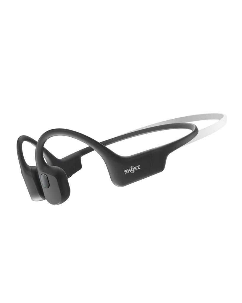 Shokz OpenRun Mini Bone Conduction Wireless Bluetooth Open Ear Does Not Block Your Automatic Pairing Includes IP67 Sports Hair Band Fast 8 Hours Mini