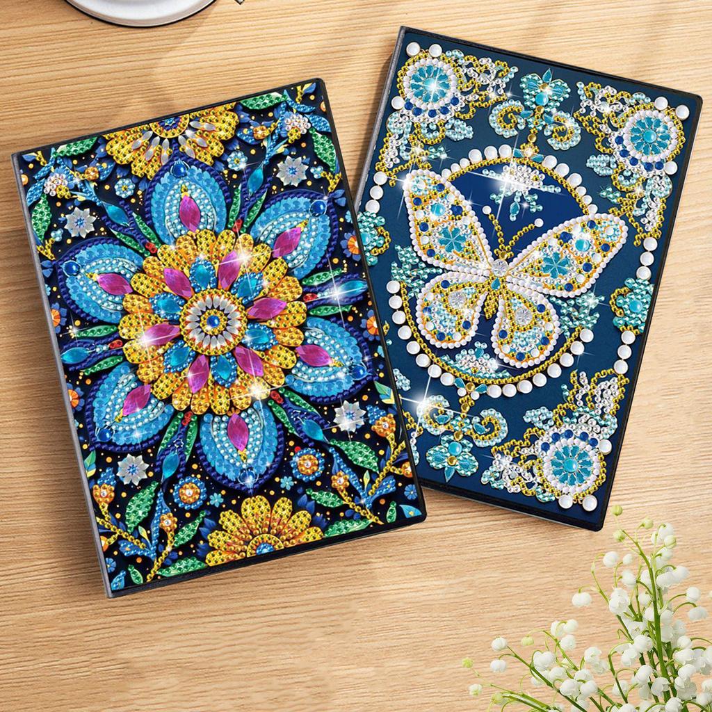 DIY Diamond Painting Business Notebook – Creative Dot Drill Writing Book for Kids