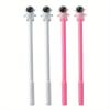 Back To School Season 10pcs 0.5mm Cartoon Silicone Head Astronaut Gel Pen Creative Stationery Cute Writing Tools Water-based Pen Office Signature