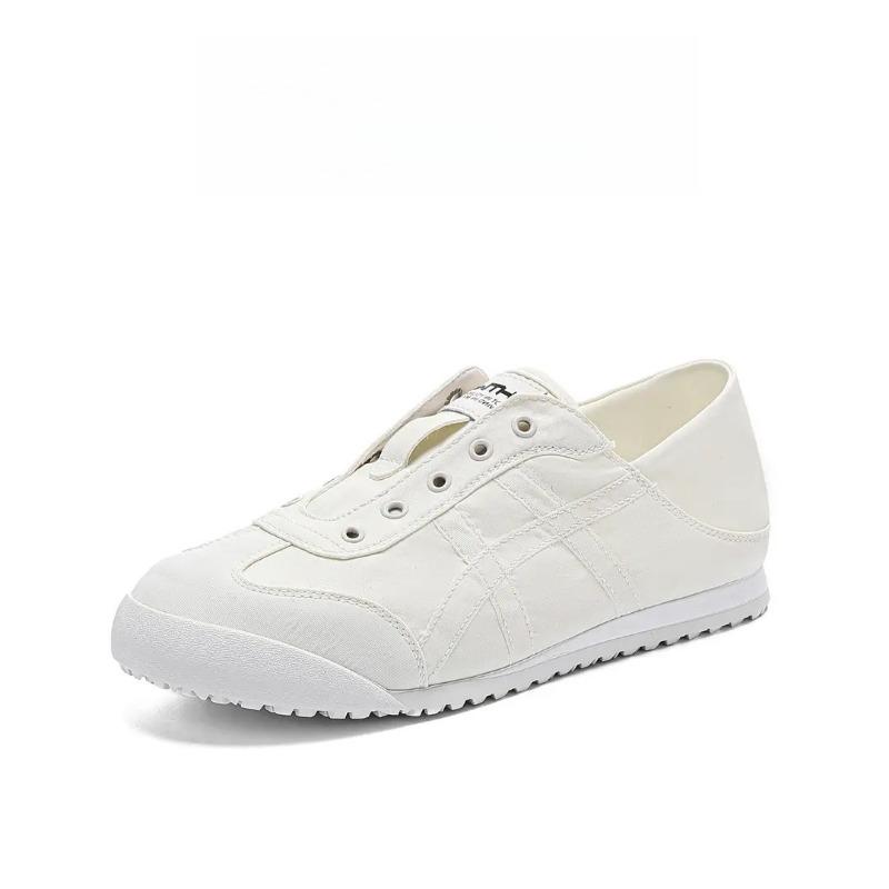 Ретро цветовая гамма, плоская подошва, женская новая модная универсальная ленивая обувь на одном педале, два способа носки, повседневная