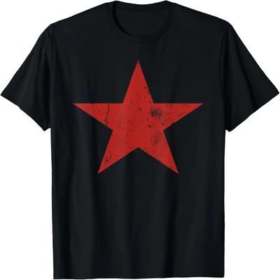 Футболка с Красной Звездой Крутая CCCP Советская Потертая Подарочная Футболка