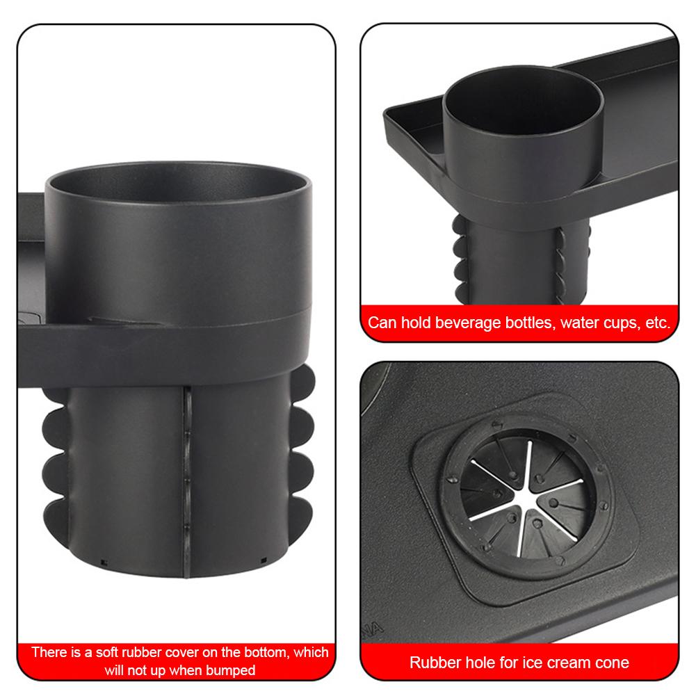 Портативный автомобильный поднос для еды, автомобильная стойка для хранения, поднос для мелочей, мобильное хранилище, маленькая тарелка для воды/ужина, коробка для телефона, держатель для мелочей, коробка C Y8J2