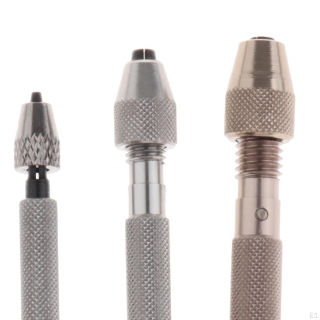 3x Штифтовые тиски Ручной набор дрелей Прецизионные тиски Инструменты для изготовления ювелирных изделий Аксессуары для обслуживания механизмов