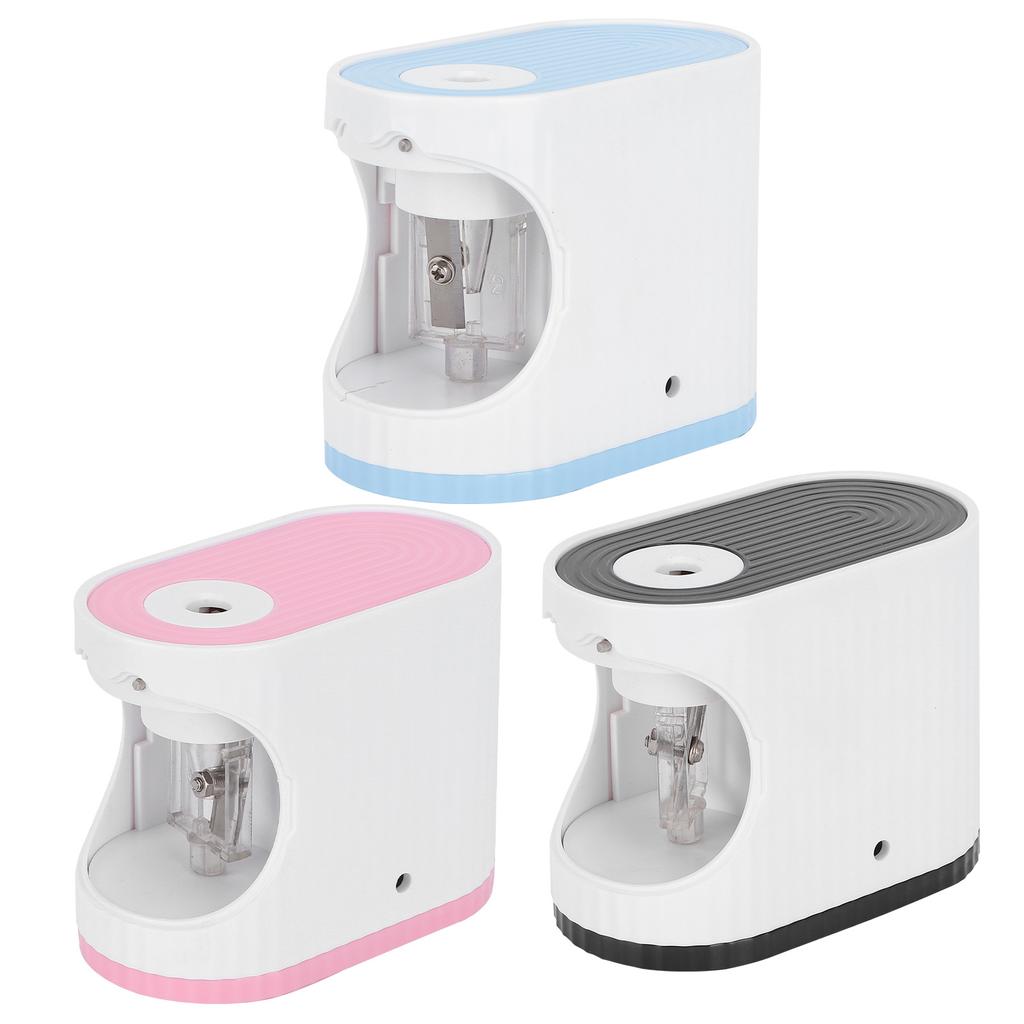 Электрическая точилка для карандашей Классная канцелярия с мультфильмами Автоматическая остановка для детей-художников