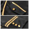 Men's Steampunk Victorian Jacket Gothic Tailcoat Costume Vintage Tuxedo Coats