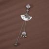 Style Button Bell Women's Accessories Chinese Style Brooch Plum Blossom Brooch Fan-Shaped Pin