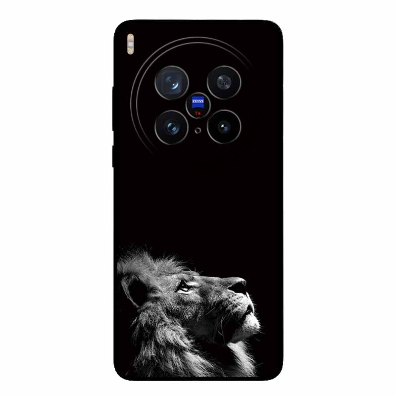 For Vivo X200 Ultra 5G Case Fashion Black Silicone Back Cover Case for X200 Ultra Protective Bumper VIVO X200 Ultra Phone Funda