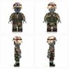 Us Special Forces Soldiers SWAT Guns Weapon Four Sided Printing Building Blocks Kit Bricks Sets Classic Model Kids Toys