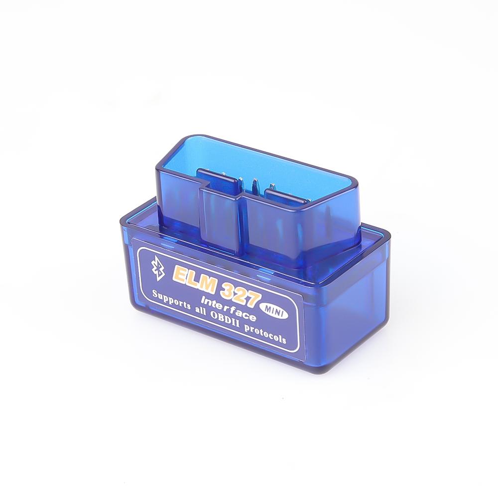 Mini Elm 327 Bluetooth V2.1 OBD2 Автомобильный диагностический инструмент для ELM 327 OBDII сканер протоколов OBD адаптер автоматический диагностический инструмент с приложением Android