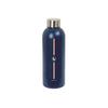 Bouteille isotherme en acier inoxydable - safta - 500 ml - Double isolation - 6h chaud - 12h froid - Bleu marine