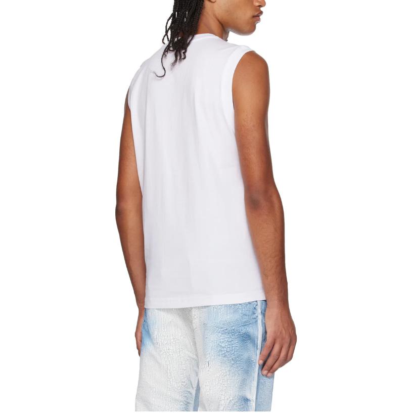 DIESEL T Isco Div Logo Printed Tank Top A105080GRAI-100